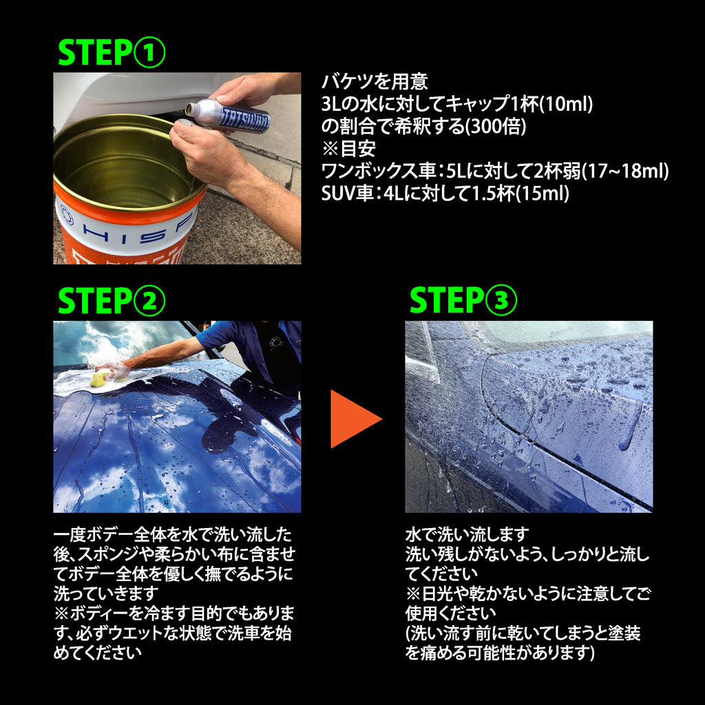 【スペシャルセット】洗車の達人＋撥水の達人 - HISPE official shop
